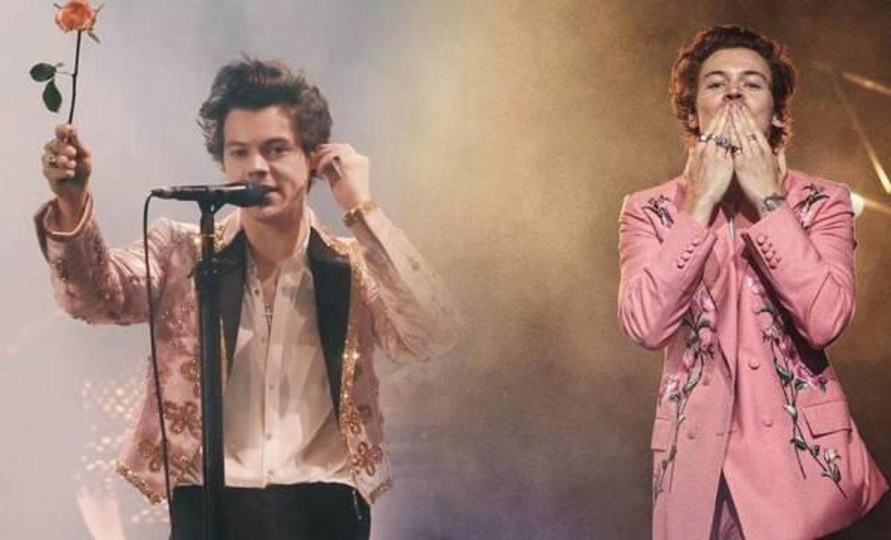 Harry Styles hayranlarını korkuttu! Sahnede boğulma tehlikesi atlattı