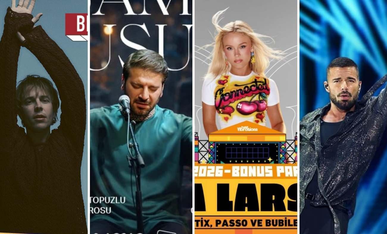 Sami Yusuf, Andrea Bocelli, Ricky Martin...D&uuml;nyaca &uuml;nl&uuml;  yıldızlar İstanbul'da buluşuyor