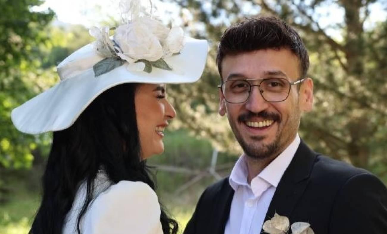 Bir d&ouml;neme damgasını vuran gelin adayı Hanife G&uuml;rdal evlendi