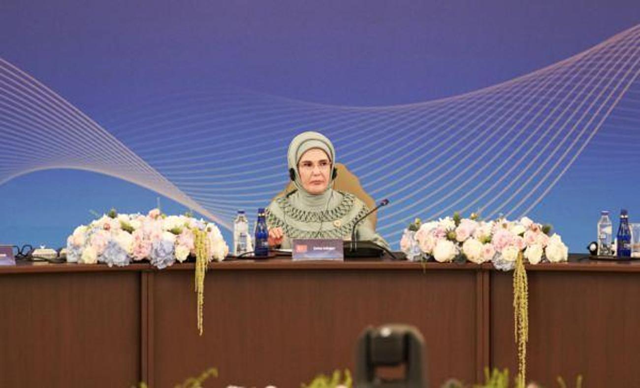 Emine Erdoğan'ın NATO'da buluşturduğu lider eşleri "&Ccedil;ocuklar, Teknoloji ve G&uuml;venlik"i ele aldı