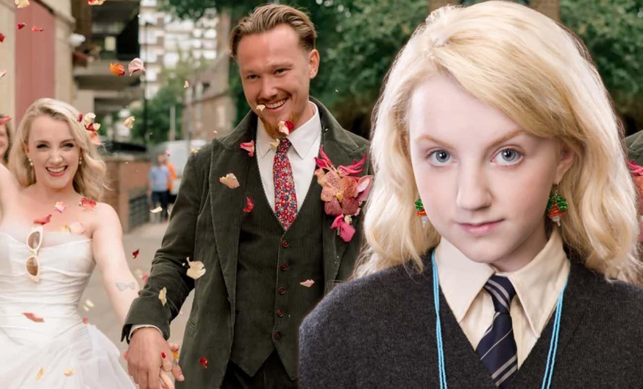 Harry Potter serisinin Luna Lovegood&rsquo;u Evanna Lynch bah&ccedil;ıvan aşkıyla evlendi!