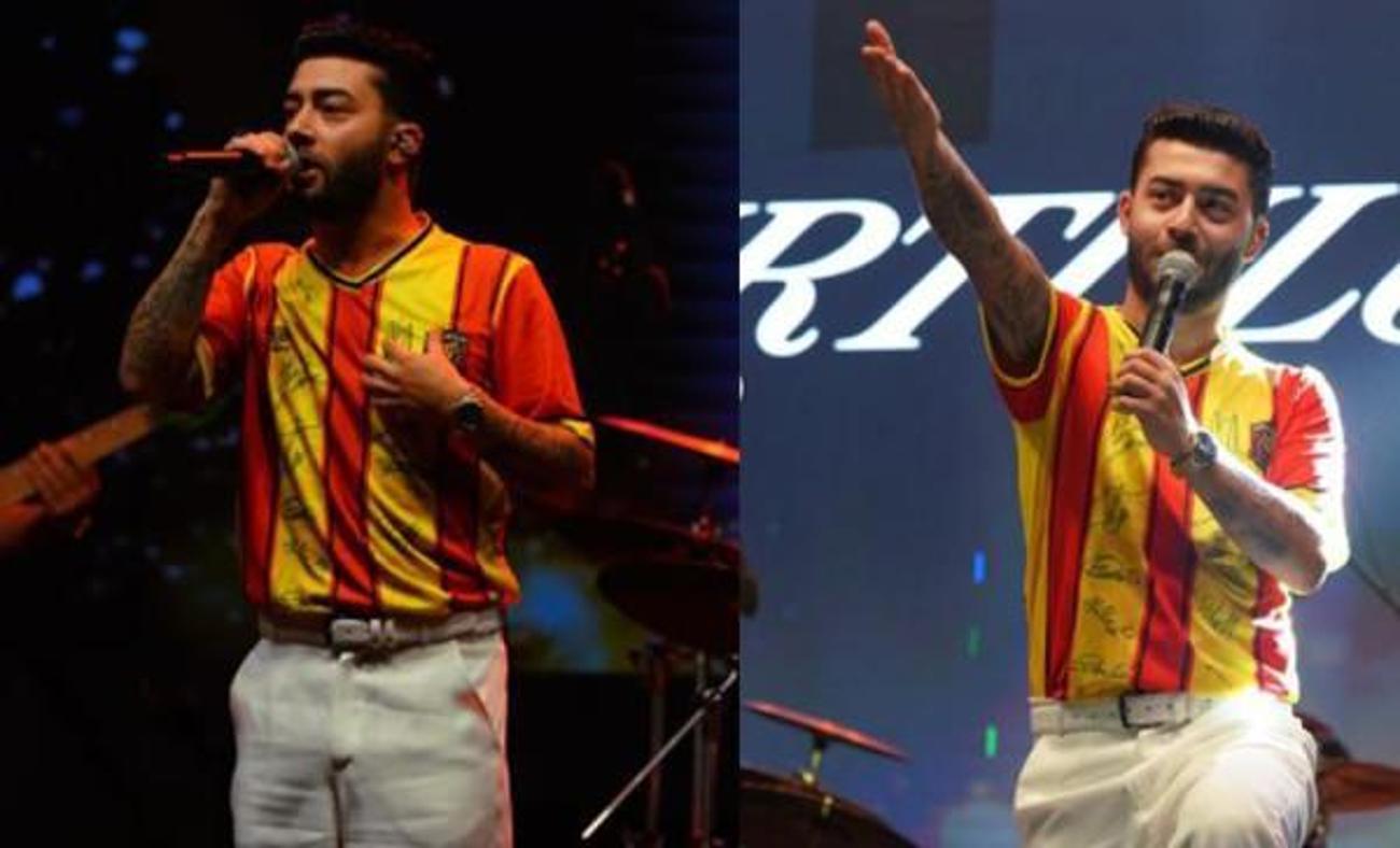 Konseri yarıda bırakıp sahneyi terk etti! Kurtuluş Kuş konserinde arbede &ccedil;ıktı