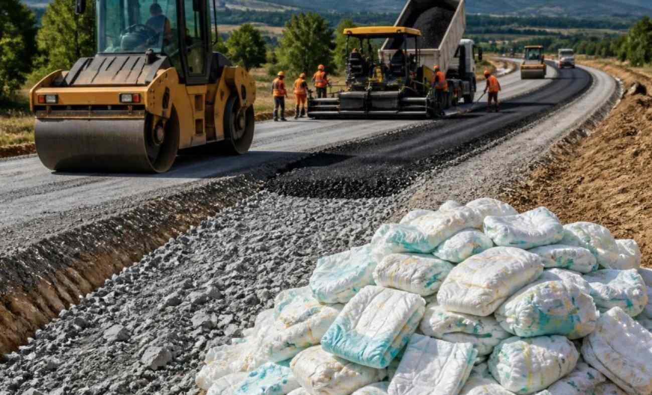 80 bin bebek beziyle yol yaptılar! Bebek bezlerinin etkisi merak edildi