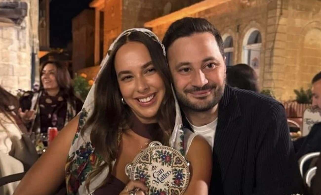 Sosyete isimler Mardin'de! Vaftiz t&ouml;reni i&ccedil;in tef &ccedil;alıp zılgıt &ccedil;ektiler