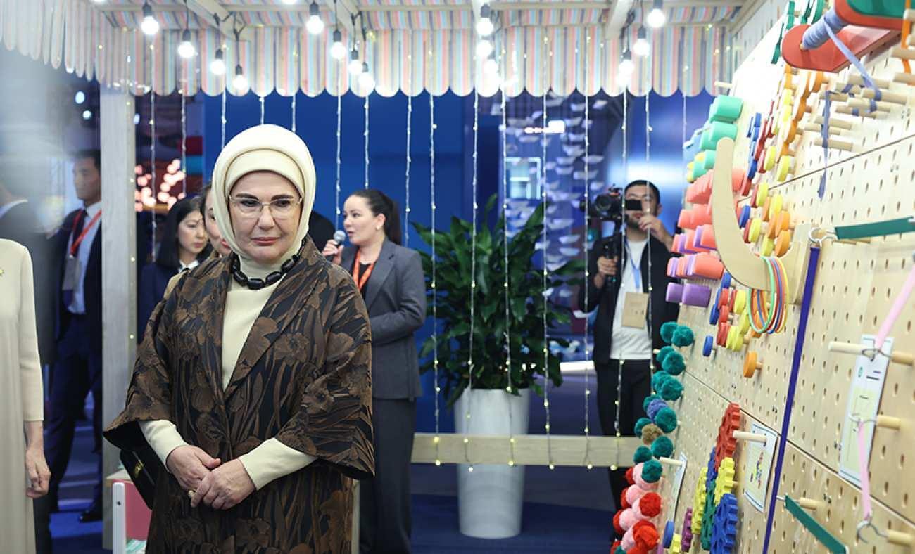 Emine Erdoğan&rsquo;dan &Ouml;zbekistan ziyareti sonrası dikkat &ccedil;eken mesaj