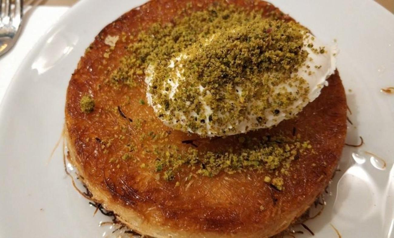 Kadayif kunefe