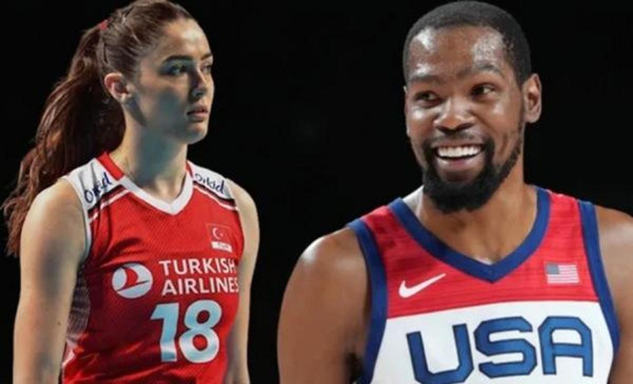 NBA yıldızı Kevın Durant, Zehra Güneş'i takip etti! Magazin Haberleri