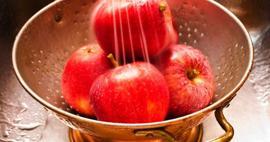 Elmalar yıkanarak mı tüketilmeli?