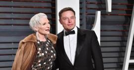 Elon Musk'in annesi 70 yaşında podyuma çıktı