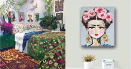 "Frida Kahlo" stiline uygun dekoratif öneriler