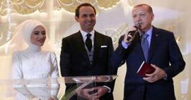 Başkan Erdoğan Saide Simin Mercan'ın nikah şahidi oldu