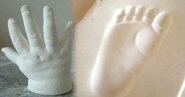 Bebeklerde el ve ayak izi heykeli nasıl yapılır?