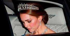 Kate Middleton, Lady Diana’dan miras kalan taçla