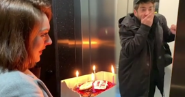 Ezgi Mola'dan Enis Arıkan'a şaşırtan doğum günü sürprizi