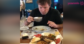 Kaya Çilingiroğlu yemek yemeği abarttı!