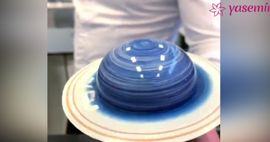 Ünlü pasta şefi Amaury Guichon Satürn gezegeni yaptı!