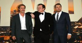 Brad Pitt ve Leonardo DiCapiro filminin galasında neler oldu?
