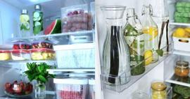 Buzdolapları için raf düzenleme önerileri