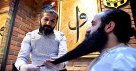 Tiyatro oyuncusu Abdullah Özkaya,10 yıldır kesmediği sakalını satıp saçlarını hediye edecek!