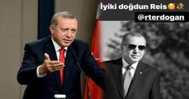 Ünlü isimlerden Cumhurbaşkanı Erdoğan'ın doğum gününe özel paylaşımlar