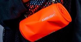 Japonya markası Ambush'dan kola tenekelerinden çanta