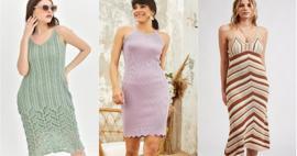 Yazlık triko elbise modelleri 2020! Triko elbise nasıl kombinlenir?