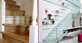 Dubleks daireler için en şık ve kullanışlı merdiven modelleri