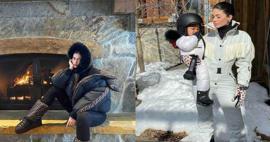 Kış modasının kraliçesi Kylie Jenner'ın en iyi kış kombinleri
