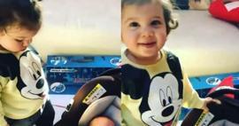 Eser Yenenler'in oğlu Kuzey'in kardeşi Mete ile karşılaşma anı! 