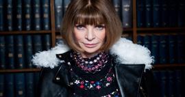 Ünlü moda dergisinin yayın yönetmeni Anna Wintour'un evinin önünde çalışan eylemi!