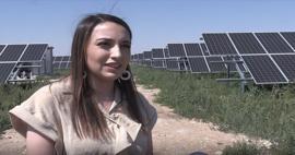 Genç kadın girişimci 4 mahallenin elektriğini üretiyor!