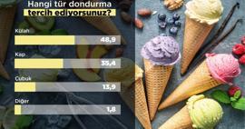 Türkiye'nin yüzde 66,6'sı dondurma tüketirken mutlu oluyor