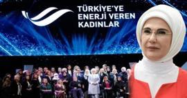 Emine Erdoğan 'Türkiye'ye Enerji Veren Kadınlar' ödül törenine katıldı!