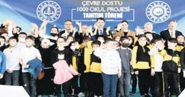 Milli Eğitim Bakanlığı'ndan 'Çevre Dostu 1000 Okul' projesi!