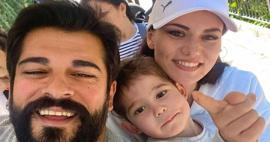 Burak Özçivit oğlu Karan'la karesini paylaştı! Sosyal medya yıkıldı
