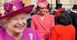 Kraliçe'nin Bahçe Partisi'ne Kraliçe II. Elizabeth katılamayınca gelini hemen devreye girdi!