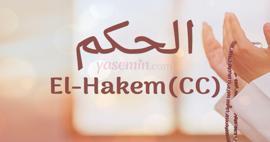 El-Hakem (c.c) ne demek? El-Hakem isminin faziletleri nelerdir? Esmaül Hüsna El-Hakem...