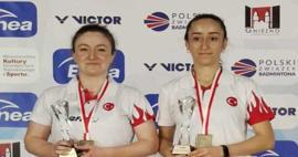Milli badmintoncular Akdeniz Oyunları'nda altın madalya kazandı!