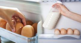 Süt ve yumurta nasıl saklanır? Süt ve yumurtalarını buzdolabına bu şekilde koyarsanız...