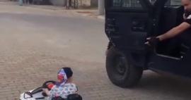 Sakarya'da polisin dur ihtarına uymayan küçük şoför kayıplara karıştı!