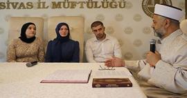 Fransız gen&ccedil; kız Debaes Maeva Sivas'ta İslamiyet'i se&ccedil;ti