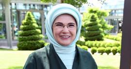 Emine Erdoğan Sultan II. Abdülhamit Han'ın torununu ağırladı!