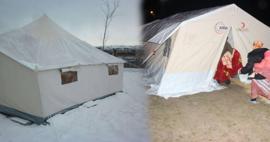 Depremde çadır nasıl ısıtılır? Çadırı sıcak tutmak için ne yapılması gerekir? Kışın çadırı...