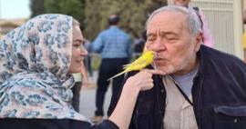 Pelin Çift İlber Ortaylı ile İran Şiraz'da şair Hafız türbesini ziyaret etti