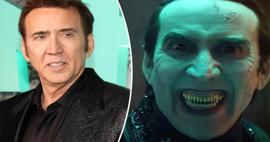 Nicolas Cage, 'Drakula' karakterinin hakkını verdi! Dişlerini sivri bir şekilde törpületti