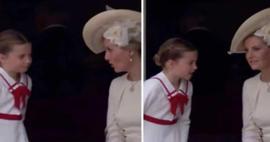 Edinburgh Düşesi Sophie Kral'ın geçit töreninde Prenses Charlotte'ı azarladı!