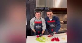 CZN Burak ile Bakhtiyor'un yemek videosu b&uuml;y&uuml;k beğeni topladı