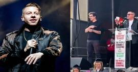  "Macklemore" lakaplı Ben Haggerty İsrail'in kanlı oyununa boyun eğmiyor!