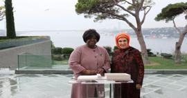 Emine Erdoğan, Mozambik Cumhuriyeti Devlet Başkanı'nın eşi ile bir araya geldi!