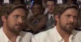 Ryan Gosling'in ödül törenindeki tepkisi gündem oldu! Kimse anlamlandıramadı